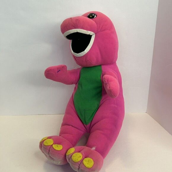 Vintage 1992 Playskool Talking Barney 18" Plush Not Working Read Below - Picture 1 of 8